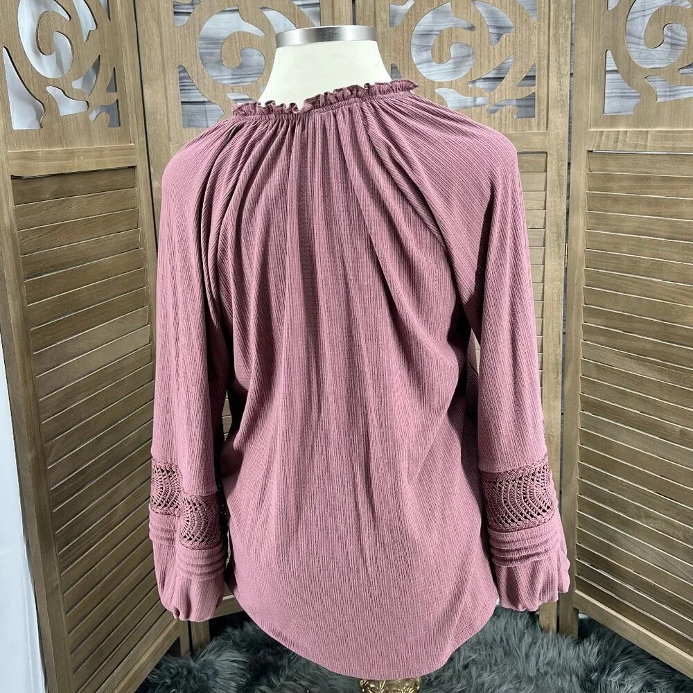 Torrid Embroidered Sleeve Top - Picture 2 of 5